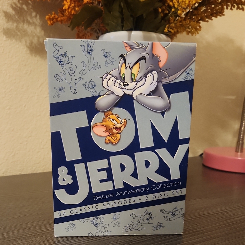Warner Bros. Tom & Jerry Deluxe Anniversary Collection - Blue and White